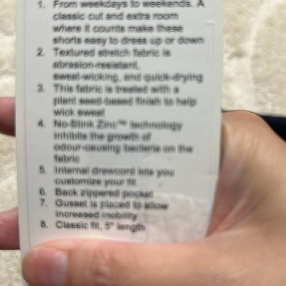Lululemon Short 5” *Woven - Picture 5 of 5